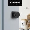 imageKwikset Maven Interior Passage Door Knob Square Handle for Closet and Hallway Doors NonLocking Doorknob in Matte Black with Microban ProtectionMatte Black