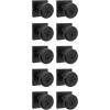 imageKwikset Maven Interior Passage Door Knob Square Handle for Closet and Hallway Doors NonLocking Doorknob in Matte Black with Microban ProtectionMatte Black
