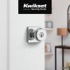imageKwikset Maven Interior Passage Door Knob Square Handle for Closet and Hallway Doors NonLocking Doorknob in Matte Black with Microban ProtectionPolished Chrome