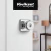 imageKwikset Maven Interior Passage Door Knob Square Handle for Closet and Hallway Doors NonLocking Doorknob in Matte Black with Microban ProtectionPolished Chrome