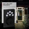 imageKwikset Powerbolt 240 5Button Keypad Satin Nickel Contemporary Electronic Deadbolt Door Lock Featuring Convenient Keyless Entry Customizable User Codes and Auto LockingMatte Black