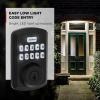 imageKwikset Powerbolt 250 10Button Keypad Satin Nickel Transitional Electronic Deadbolt Door Lock Featuring Convenient Keyless Entry Customizable User Codes Auto LockingMatte Black