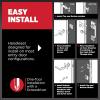 imageKwikset Prescott Front Door Handle No Lock Entry Handleset Exterior with Interior Reversible Handed Lever NonLocking Venetian Bronze Deadbolt Not Included with Microban ProtectionVenetian Bronze