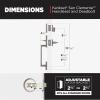 imageKwikset San Clemente Front Door Lock Handle and Deadbolt Set Entry Handleset Exterior with Interior Reversible Lever Matte Black Pick Resistant SmartKey Rekey Deadbolt SecuritySatin Nickel