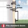 imageKwikset San Clemente Front Door Lock Handle and Deadbolt Set Entry Handleset Exterior with Interior Reversible Lever Matte Black Pick Resistant SmartKey Rekey Deadbolt SecurityVenetian Bronze