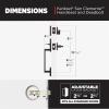 imageKwikset San Clemente Front Door Lock Handle and Deadbolt Set Entry Handleset Exterior with Interior Reversible Lever Matte Black Pick Resistant SmartKey Rekey Deadbolt SecurityVenetian Bronze