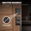 imageKwikset San Clemente Front Door Lock Handle and Deadbolt Set Entry Handleset Exterior with Interior Reversible Lever Matte Black Pick Resistant SmartKey Rekey Deadbolt SecurityMatte Black