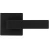 imageKwikset Singapore Interior Privacy Door Handle with Lock Door Lever for Bathroom and Bedroom Matte Black Reversible Keyless Turn Lock with Microban Protection Pack of 4Matte Black