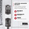imageKwikset SmartCode 260 Keyless Entry Electronic Keypad Deadbolt Door Lock with AutoLock Custom User Codes Advanced Security in Satin Nickel ContemporaryVenetian Bronze