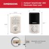 imageKwikset SmartCode 260 Keyless Entry Electronic Keypad Deadbolt Door Lock with AutoLock Custom User Codes Advanced Security in Satin Nickel ContemporarySatin Nickel