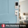 imageKwikset SmartCode 270 Keyless Entry Electronic Touchpad Deadbolt Door Lock with AutoLock Custom User Codes Advanced Security in Matte Black ContemporaryMatte Black