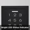 imageKwikset SmartCode 270 Keyless Entry Electronic Touchpad Deadbolt Door Lock with AutoLock Custom User Codes Advanced Security in Venetian Bronze TraditionalSatin Nickel