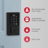 imageKwikset SmartCode 270 Keyless Entry Electronic Touchpad Deadbolt Door Lock with AutoLock Custom User Codes Advanced Security in Venetian Bronze TraditionalSatin Nickel