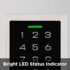 imageKwikset SmartCode 270 Keyless Entry Electronic Touchpad Deadbolt Door Lock with AutoLock Custom User Codes Advanced Security in Venetian Bronze TraditionalMatte Black