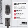 imageKwikset SmartCode 270 Keyless Entry Electronic Touchpad Deadbolt Door Lock with AutoLock Custom User Codes Advanced Security in Venetian Bronze TraditionalVenetian Bronze