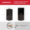 imageKwikset SmartCode 270 Keyless Entry Electronic Touchpad Deadbolt Door Lock with AutoLock Custom User Codes Advanced Security in Venetian Bronze TraditionalVenetian Bronze