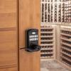 imageKwikset SmartCode 917 Keypad Keyless Entry Residential Electronic Lever Lock Deadbolt Alternative with Halifax Door Handle SmartKey Security Matte Black ContemporaryVenetian Bronze