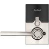 imageKwikset SmartCode 917 Keypad Keyless Entry Residential Electronic Lever Lock Deadbolt Alternative with Halifax Door Handle SmartKey Security Matte Black ContemporarySatin Nickel