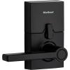 imageKwikset SmartCode 917 Keypad Keyless Entry Residential Electronic Lever Lock Deadbolt Alternative with Halifax Door Handle SmartKey Security Matte Black ContemporaryMatte Black