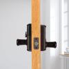 imageKwikset SmartCode 917 Keypad Keyless Entry Residential Electronic Lever Lock Deadbolt Alternative with Halifax Door Handle SmartKey Security Matte Black ContemporaryVenetian Bronze