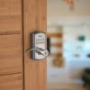 imageKwikset SmartCode 955 Pembroke Light Commercial 10Button Keypad Electronic Lever Featuring Convenient Keyless Entry 3Year Battery Life and High Traffic Durability Venetian BronzeSatin Nickel