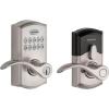 imageKwikset SmartCode 955 Pembroke Light Commercial 10Button Keypad Electronic Lever Featuring Convenient Keyless Entry 3Year Battery Life and High Traffic Durability Venetian BronzeSatin Nickel