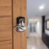 imageKwikset SmartCode 955 Pembroke Light Commercial 10Button Keypad Electronic Lever Featuring Convenient Keyless Entry 3Year Battery Life and High Traffic Durability Venetian BronzeSatin Nickel