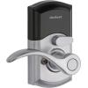 imageKwikset SmartCode 955 Pembroke Light Commercial 10Button Keypad Electronic Lever Featuring Convenient Keyless Entry 3Year Battery Life and High Traffic Durability Venetian BronzeSatin Chrome