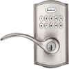 imageKwikset SmartCode 955 Pembroke Light Commercial 10Button Keypad Electronic Lever Featuring Convenient Keyless Entry 3Year Battery Life and High Traffic Durability Venetian BronzeSatin Nickel