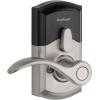 imageKwikset SmartCode 955 Pembroke Light Commercial 10Button Keypad Electronic Lever Featuring Convenient Keyless Entry 3Year Battery Life and High Traffic Durability Venetian BronzeSatin Nickel