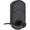 imageKwikset Smartcode 912 ZWave Plus Keypad Lever Deadbolt Door Lock OneTouch Locking and AutoLock Enabled with Reversible Tustin Levers and SmartKey Security Venetian BronzeVenetian Bronze
