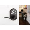 imageKwikset Smartcode 912 ZWave Plus Keypad Lever Deadbolt Door Lock OneTouch Locking and AutoLock Enabled with Reversible Tustin Levers and SmartKey Security Satin NickelVenetian Bronze