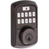 imageKwikset 99420001 Aura Bluetooth Programmable Keypad Door Lock Deadbolt Featuring SmartKey Security Satin NickelVenetian Bronze