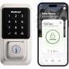 imageKwikset Halo WiFi Smart Lock Keyless Entry Door Deadbolt Geofence AutoUnlock Grade AAA Certified No Hub Easy Install Satin Nickel Lifetime Finish Warranty TouchscreenSatin Nickel