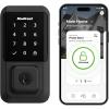 imageKwikset Halo WiFi Smart Lock Keyless Entry Door Deadbolt Geofence AutoUnlock Grade AAA Certified No Hub Easy Install Satin Nickel Lifetime Finish Warranty TouchscreenMatte Black