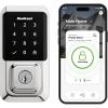 imageKwikset Halo WiFi Smart Lock Keyless Entry Door Deadbolt Geofence AutoUnlock Grade AAA Certified No Hub Easy Install Satin Nickel Lifetime Finish Warranty TouchscreenPolished Chrome