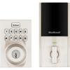 imageKwikset Home Connect 620 Smart Lock Deadbolt with ZWave Technology Works with Ring Alarm Samsung Smartthings and More ZWave Hub Required Traditional Design in Venetian BronzeSatin Nickel