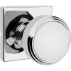 imageKwikset Maven Interior Passage Door Knob Square Handle for Closet and Hallway Doors NonLocking Doorknob in Matte Black with Microban ProtectionPolished Chrome