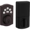 imageKwikset Powerbolt 240 5Button Keypad Satin Nickel Contemporary Electronic Deadbolt Door Lock Featuring Convenient Keyless Entry Customizable User Codes and Auto LockingVenetian Bronze