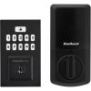 imageKwikset SmartCode 260 Keyless Entry Electronic Keypad Deadbolt Door Lock with AutoLock Custom User Codes Advanced Security in Satin Nickel ContemporaryMatte Black