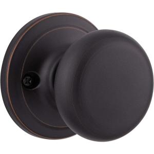 imageKwikset Juno Entry Door Knob with Lock and Key Secure Keyed Handle Exterior Front Entrance and Bedroom Polished Brass Pick Resistant SmartKey Rekey SecurityVenetian Bronze