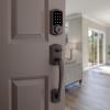 imageKwikset SmartCode 916 ZWave Smart Lock Keyless Entry Ring Compatible Door Lock Touchscreen Electronic Deadbolt SmartKey ReKey Security Smart Hub Required Contemporary Satin NickelVenetian Bronze