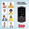 imageKwikset SmartCode 916 ZWave Smart Lock Keyless Entry Ring Compatible Door Lock Touchscreen Electronic Deadbolt SmartKey ReKey Security Smart Hub Required Contemporary Satin NickelVenetian Bronze
