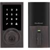 imageKwikset SmartCode 916 ZWave Smart Lock Keyless Entry Ring Compatible Door Lock Touchscreen Electronic Deadbolt SmartKey ReKey Security Smart Hub Required Contemporary Satin NickelVenetian Bronze