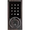 imageKwikset SmartCode 916 ZWave Smart Lock Keyless Entry Ring Compatible Door Lock Touchscreen Electronic Deadbolt SmartKey ReKey Security Smart Hub Required Contemporary Satin NickelVenetian Bronze