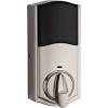 imageKwikset SmartCode 916 ZWave Smart Lock Keyless Entry Ring Compatible Door Lock Touchscreen Electronic Deadbolt SmartKey ReKey Security Smart Hub Required Contemporary Satin NickelSatin Nickel