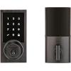 imageKwikset SmartCode 916 ZWave Smart Lock Keyless Entry Ring Compatible Door Lock Touchscreen Electronic Deadbolt SmartKey ReKey Security Smart Hub Required Contemporary Satin NickelVenetian Bronze