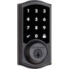 imageKwikset SmartCode 916 ZWave Smart Lock Keyless Entry Ring Compatible Door Lock Touchscreen Electronic Deadbolt SmartKey ReKey Security Smart Hub Required Contemporary Satin NickelVenetian Bronze