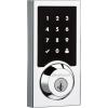 imageKwikset SmartCode 916 ZWave Smart Lock Keyless Entry Ring Compatible Door Lock Touchscreen Electronic Deadbolt SmartKey ReKey Security Smart Hub Required Contemporary Satin NickelPolished Chrome