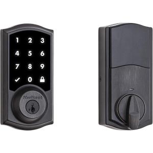 imageKwikset 916 Keyless Entry Touchscreen SmartCode Electronic Deadbolt Smart Lock featuring SmartKey Security and ZigBee 30 Technology in Traditional Venetian Bronze Zigbee Hub sold seperately